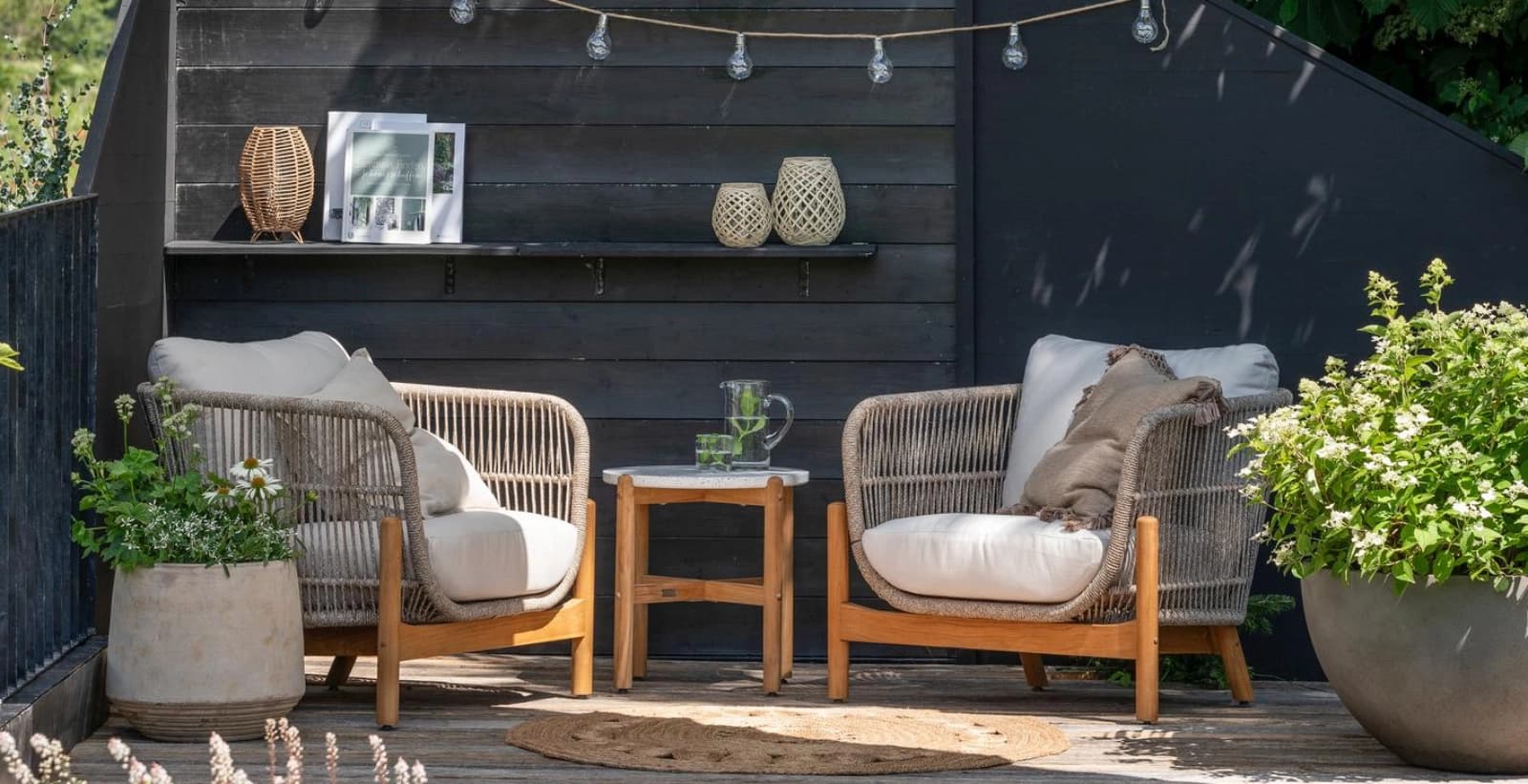 Sie haben sich eine städtische Oase gezaubert?