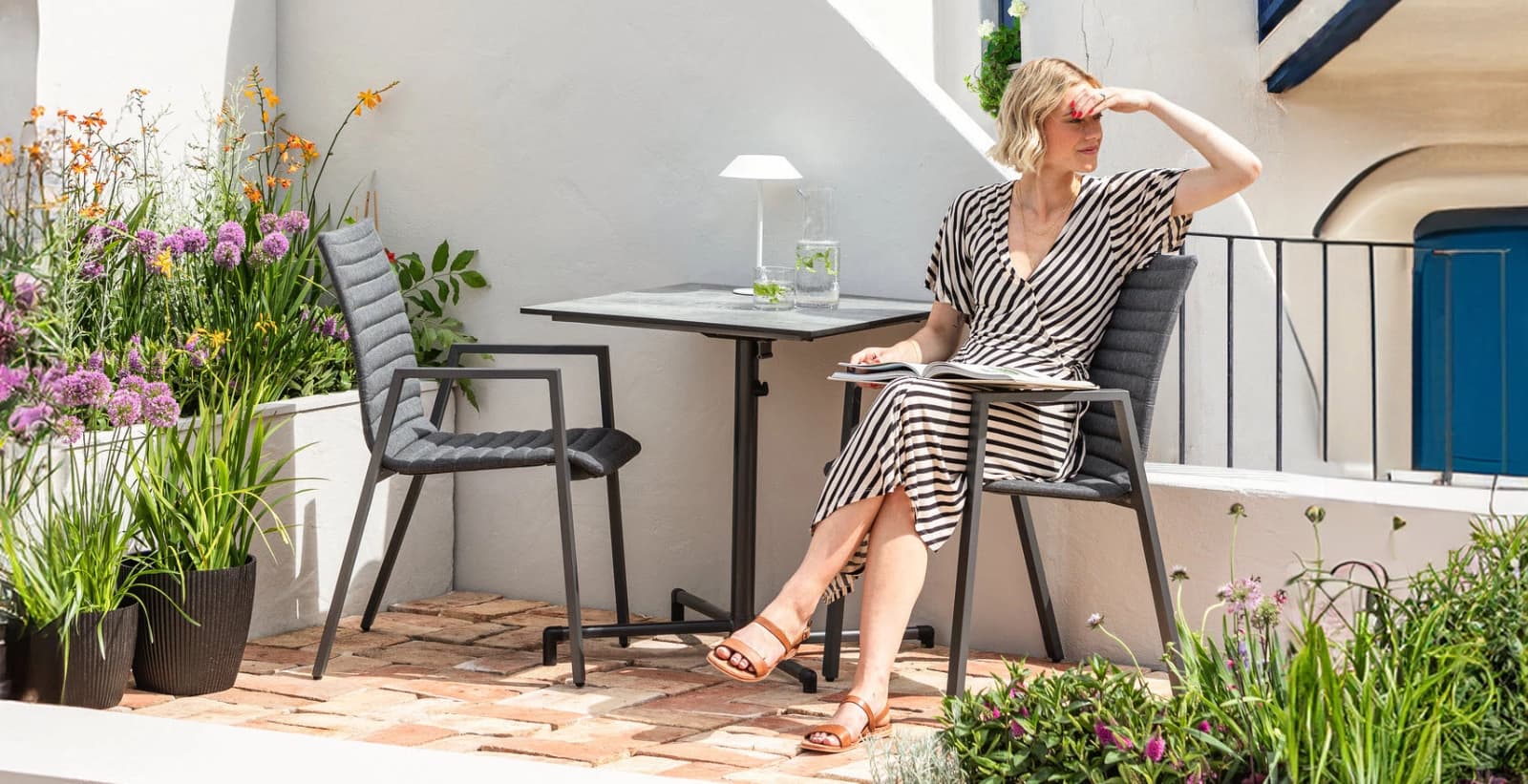 Gartenmöbel aus Aluminium