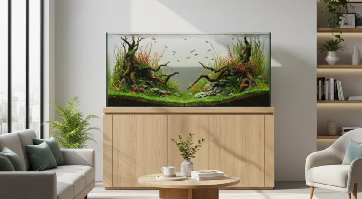 Aquarien einrichten