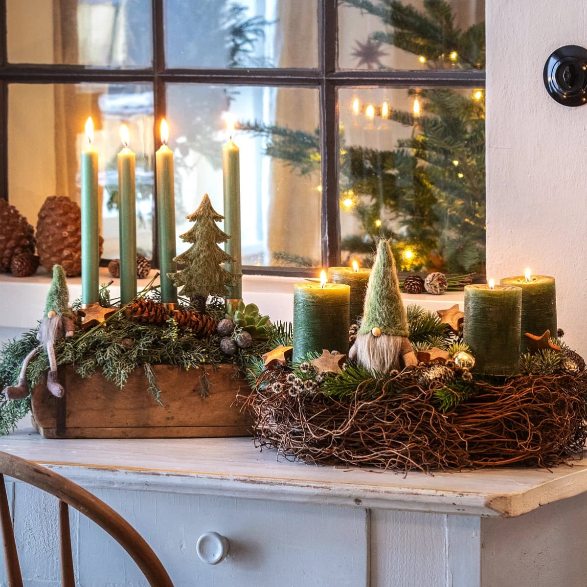 Adventskränze & Gestecke