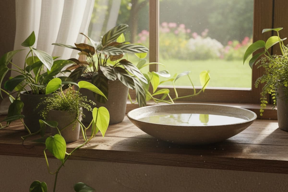 Einfache Wasserschalen