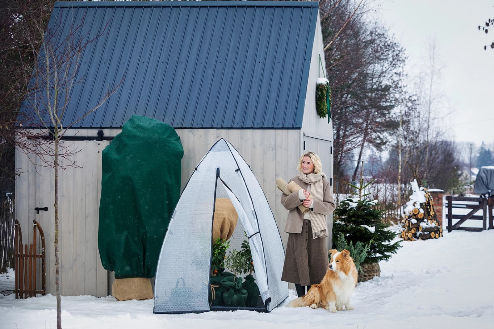 Winterschutz für Pflanzen