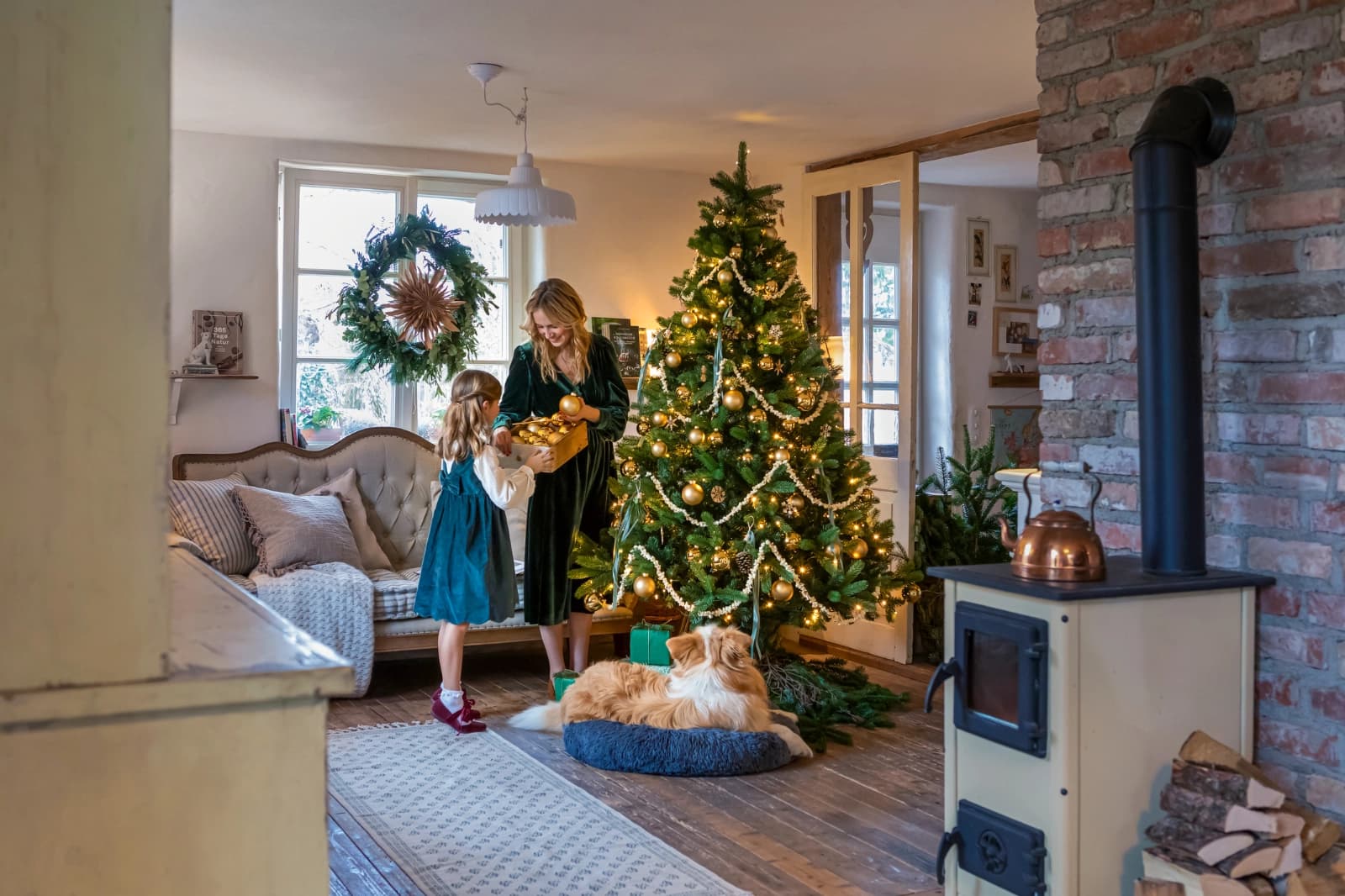 Künstliche Weihnachtsbäume