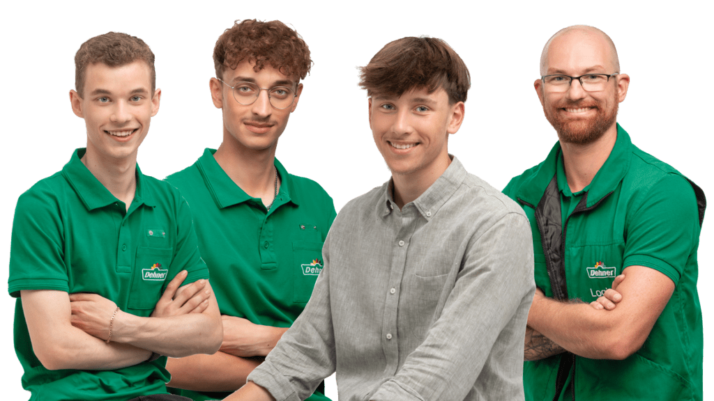 Die Dehner Mitarbeitenden halten zusammen - egal ob Verkauf, duales Studium, Ausbildung oder Festanstellung
