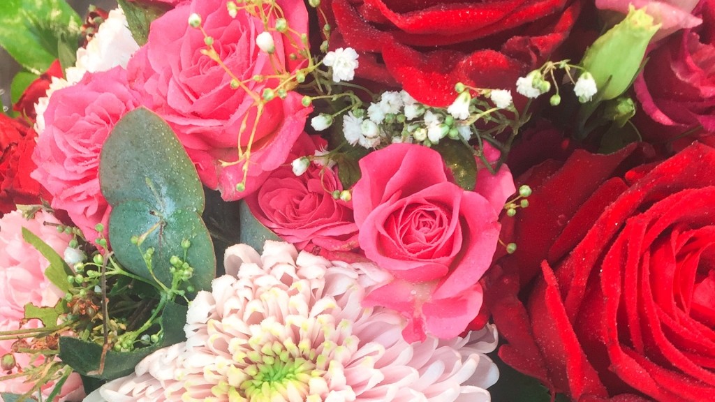 Ein bunter Blumenstrauß