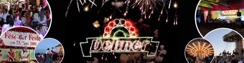Großes Feuerwerk beim Fest der Feste von Dehner