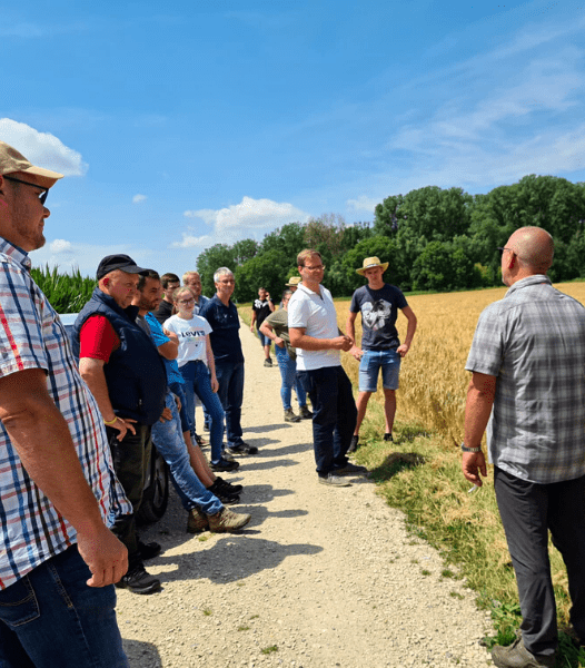 Das Team von Dehner Agrar besucht die DLG-Feldtage in Mannheim