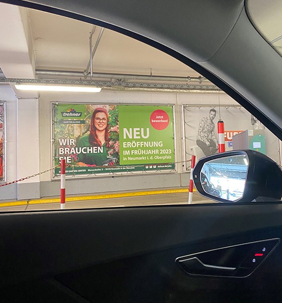 Dehner Außenwerbung in Neumarkt in der Oberpfalz