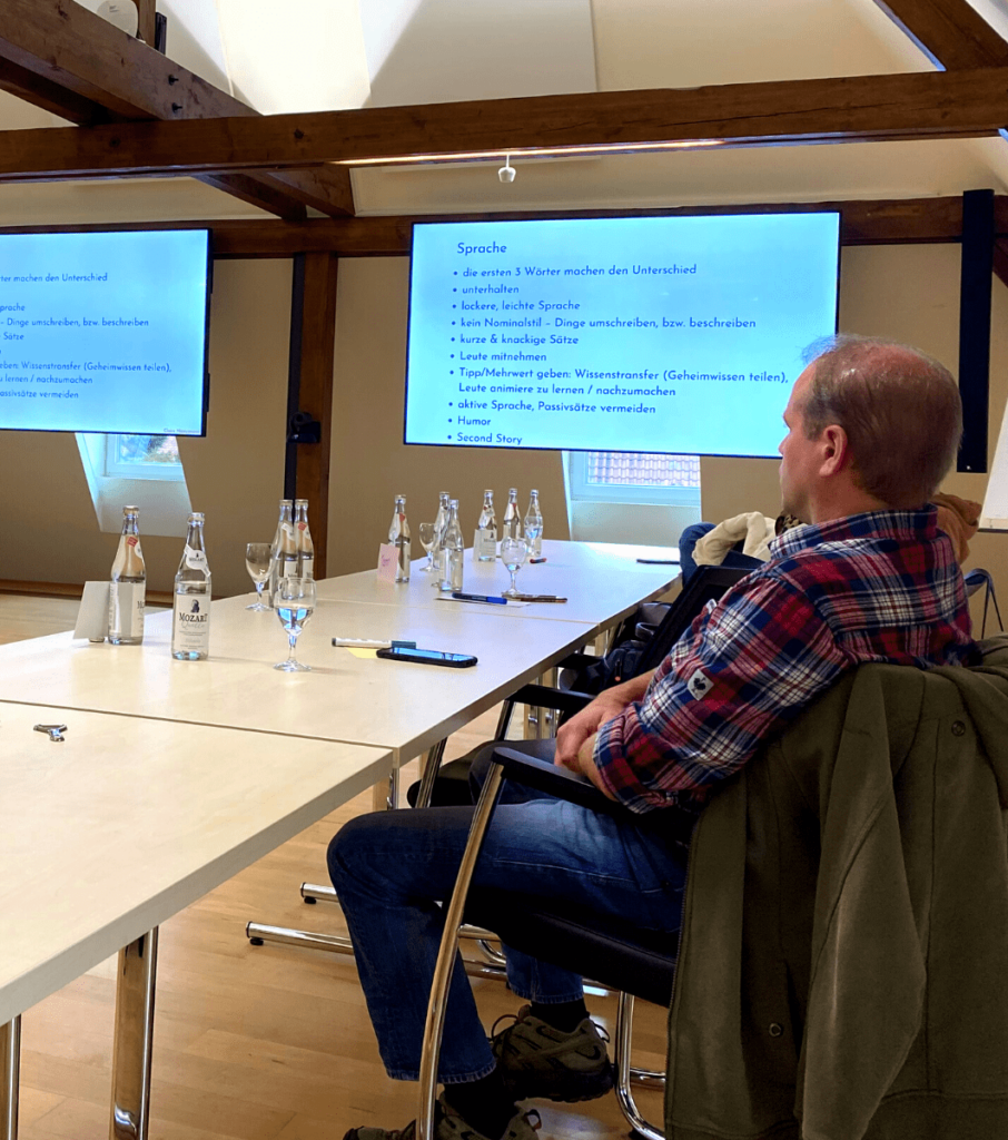 Workshop zu Digital Story Telling bei Dehner