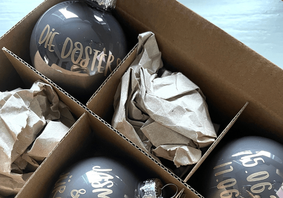 Personalisierter Christbaumschmuck von Dehner