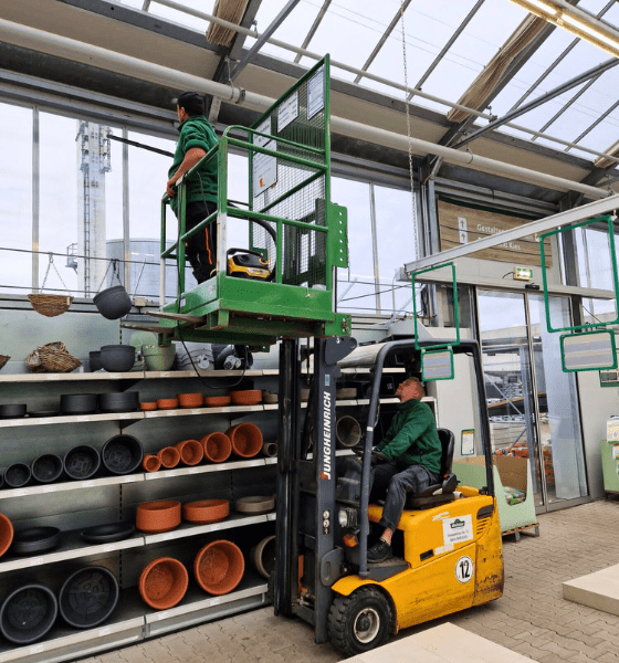 Umbauprojekt im Dehner Garten-Center in Freiburg