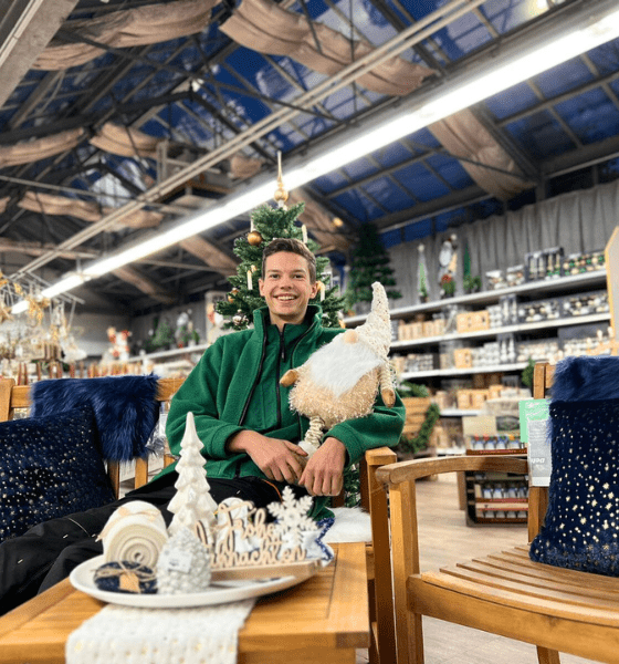 Weihnachtliche Stimmung bei Dehner