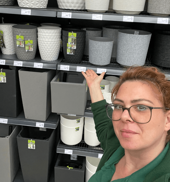 Umweltschonende Blumentöpfe bei Dehner