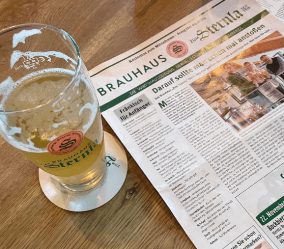 Teamevent im fränkischen Brauhaus