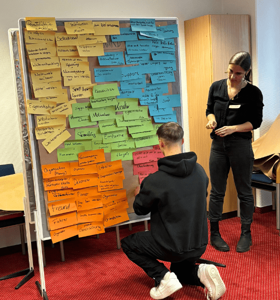 Dehner Junior-Kolleg erstellt ein Vision Board