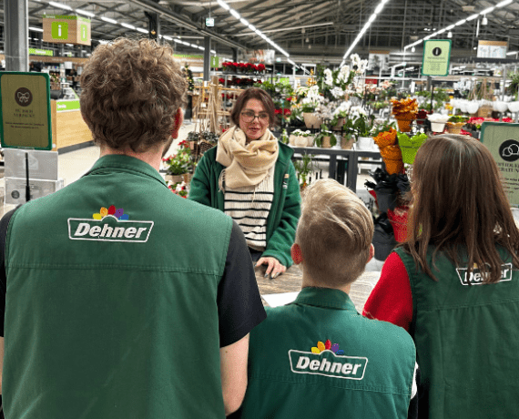 Ein motiviertes Dehner Team