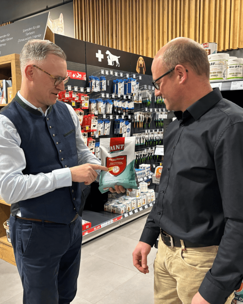 Produktauswahl bei Dehner