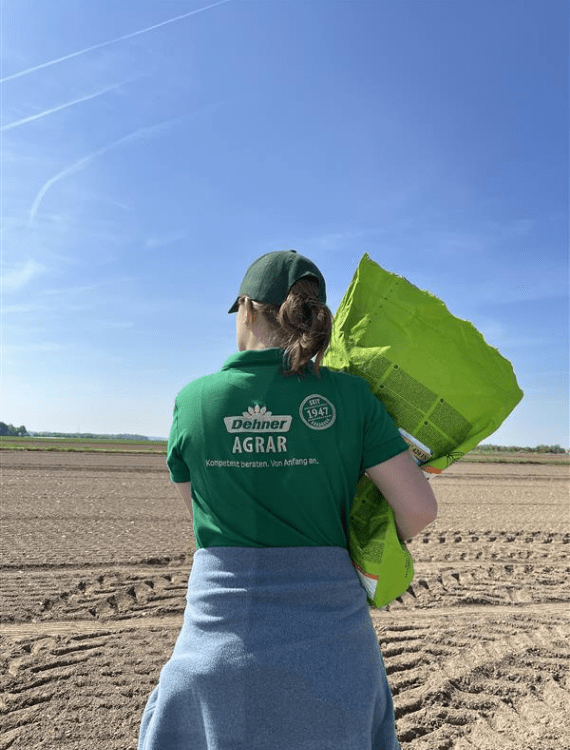 Maisaussaat bei Dehner Agrar