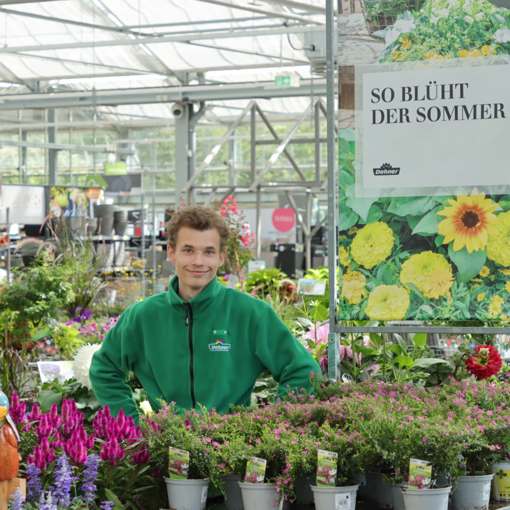 Neuer Lebensabschnitt mit Start in die Ausbildung bei Dehner