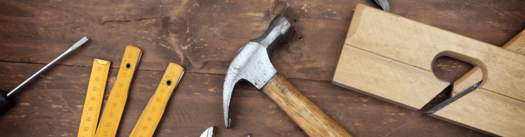 verschiedenen Aufgabengebiete in der Dehner Schreinerei