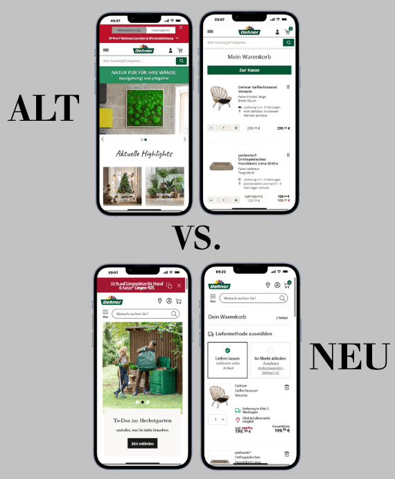 Relaunch des Dehner Online-Shops