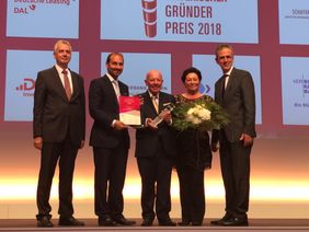 Auszeichnung mit dem Bayerischen Gründerpreis 2018