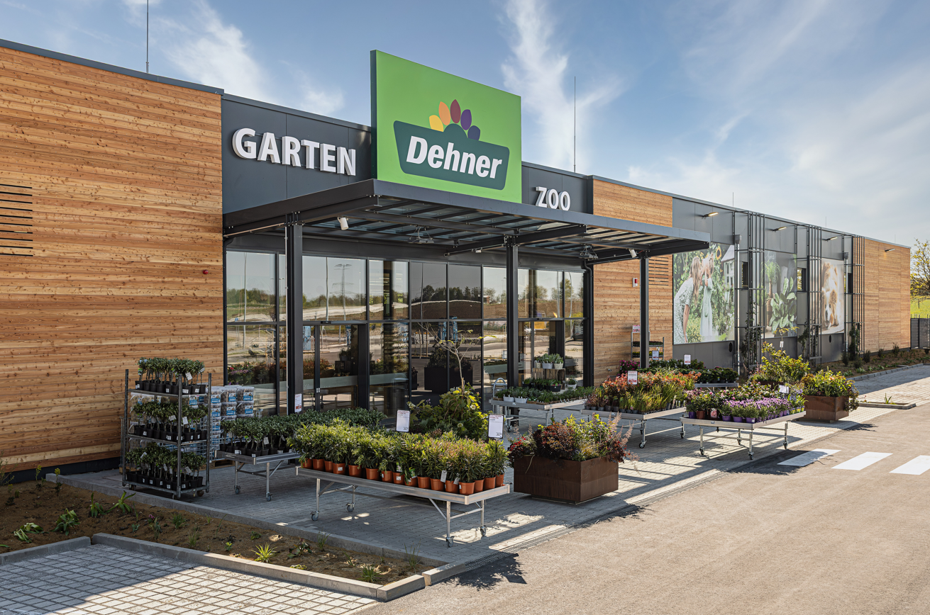 Außenansicht Garten-Center Königsbrunn